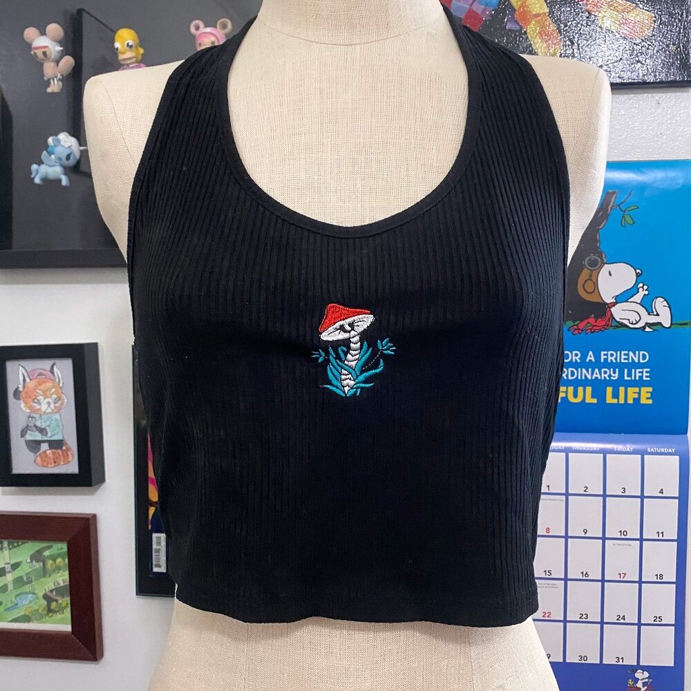 Mushroom Halter Top